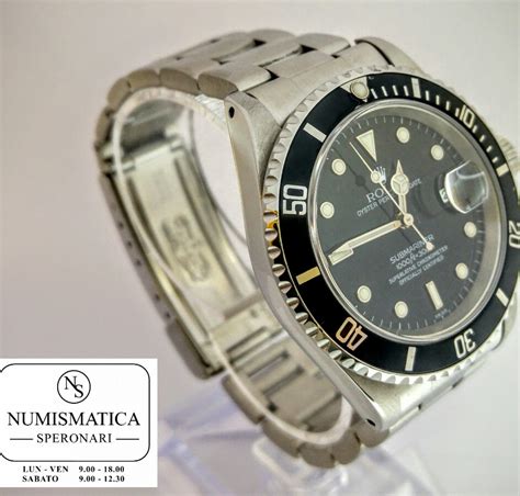 rolex submarine 16610 prezzi usati